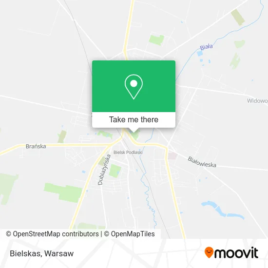 Bielskas map