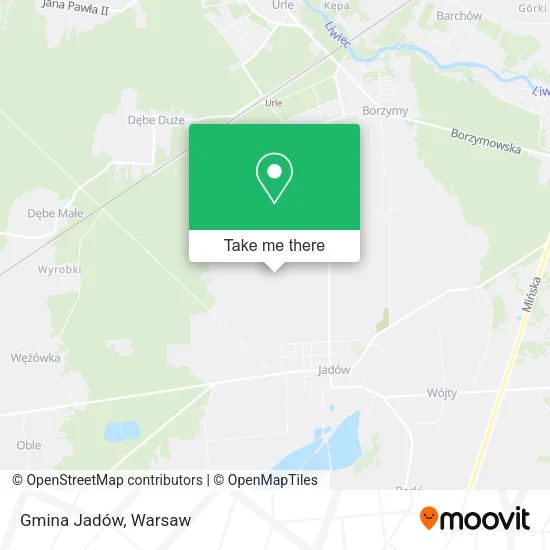 Gmina Jadów map