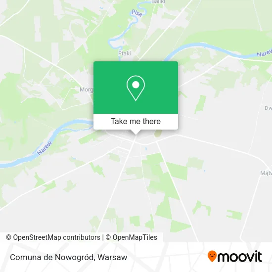 Карта Comuna de Nowogród