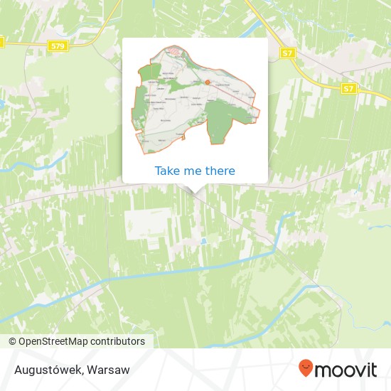 Augustówek map