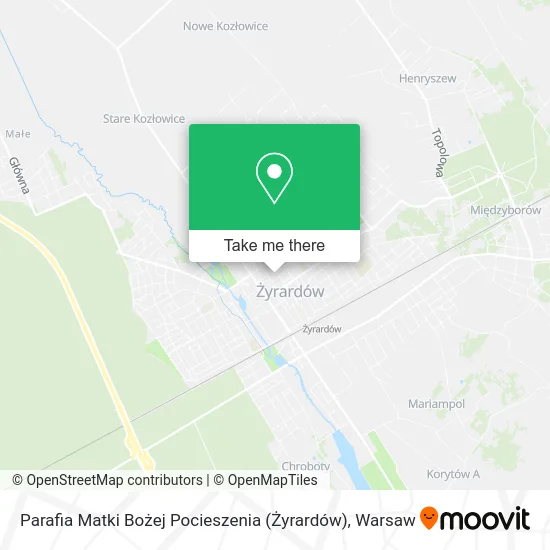 Parafia Matki Bożej Pocieszenia (Żyrardów) map