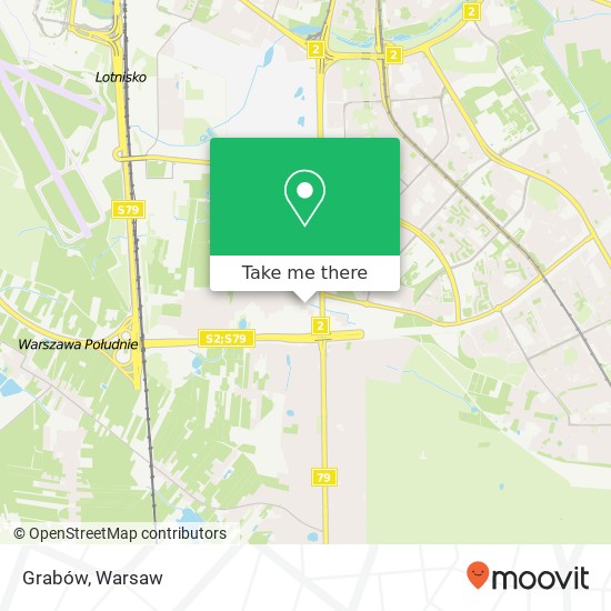 Grabów map