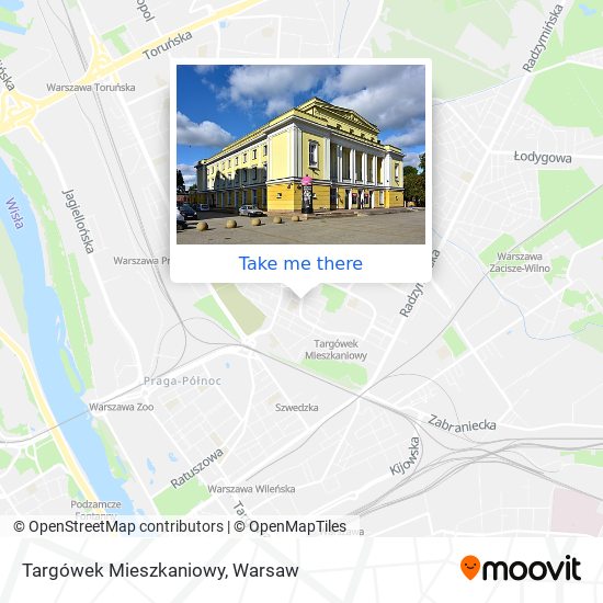 Карта Targówek Mieszkaniowy