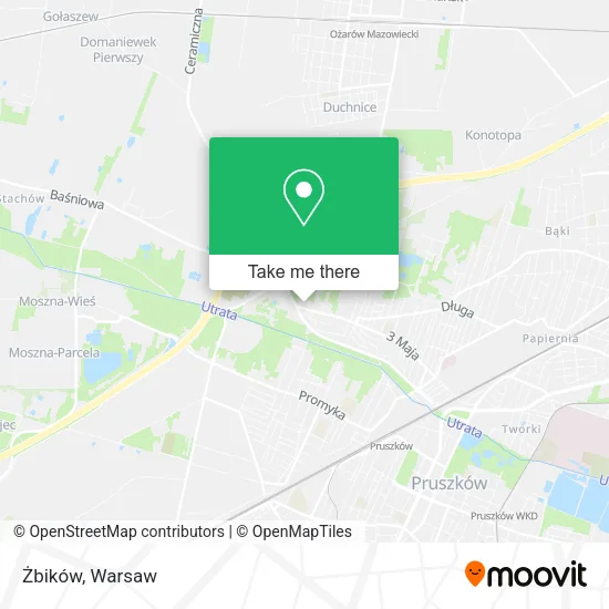 Карта Żbików