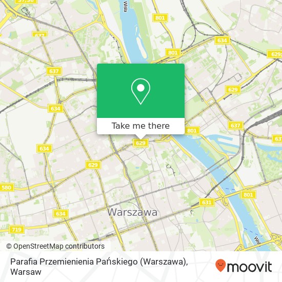 Parafia Przemienienia Pańskiego (Warszawa) map