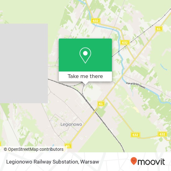 Legionowo Railway Substation map