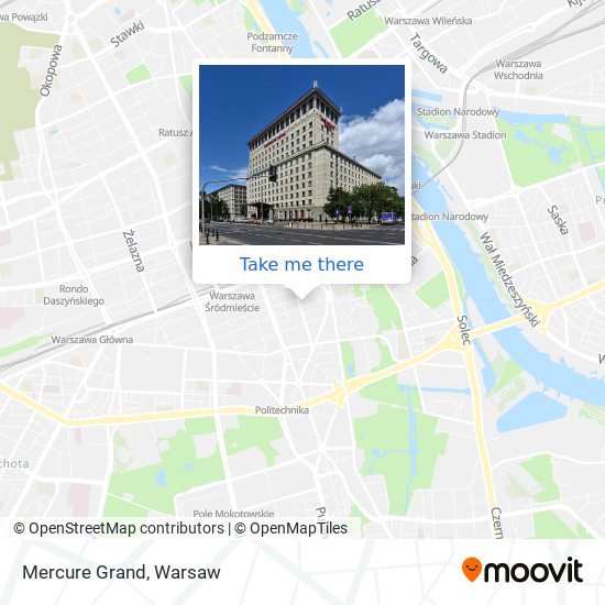 Mercure Grand map