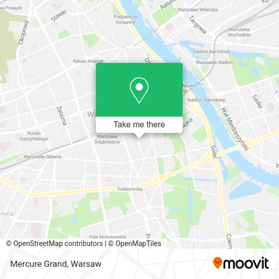 Mercure Grand map