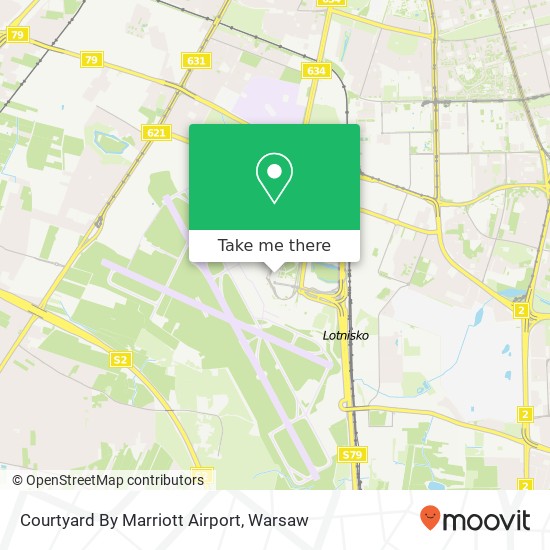 Courtyard By Marriott Airport map