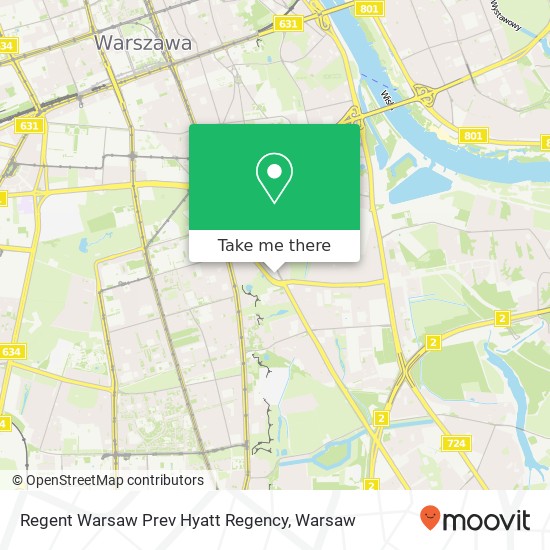 Regent Warsaw Prev Hyatt Regency map