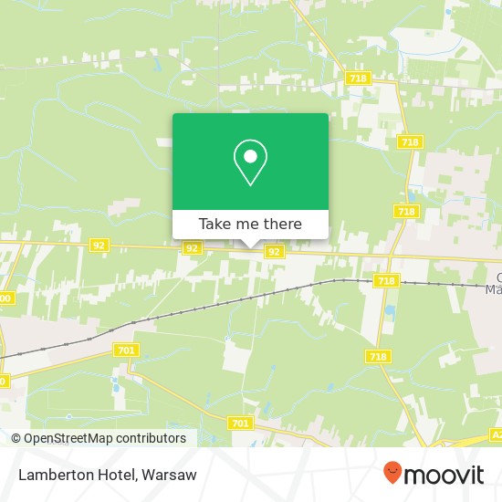 Lamberton Hotel map