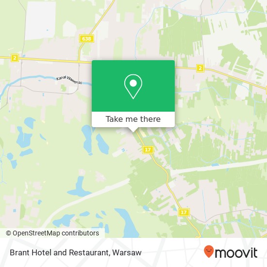 Brant Hotel and Restaurant map