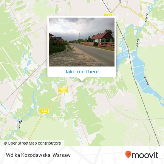 Карта Wólka Kozodawska