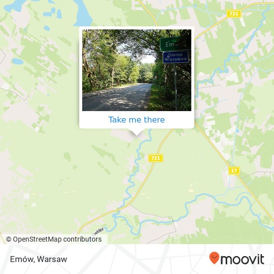 Emów map