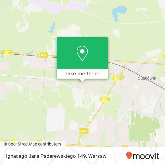 Ignacego Jana Paderewskiego 149 map