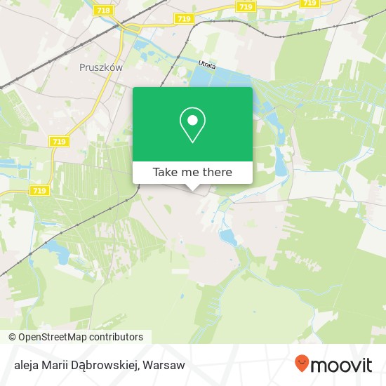 aleja Marii Dąbrowskiej map