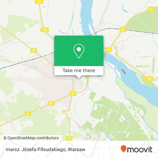 marsz. Józefa Piłsudskiego map