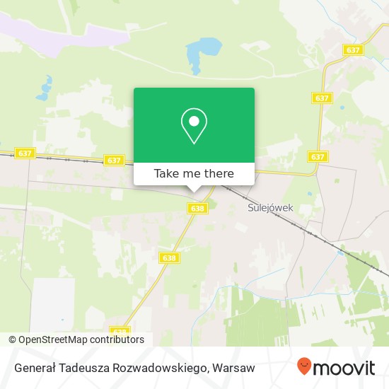 Generał Tadeusza Rozwadowskiego map