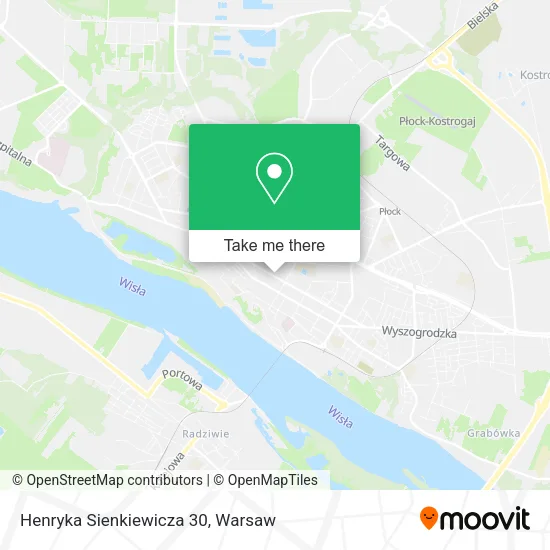 Карта Henryka Sienkiewicza 30