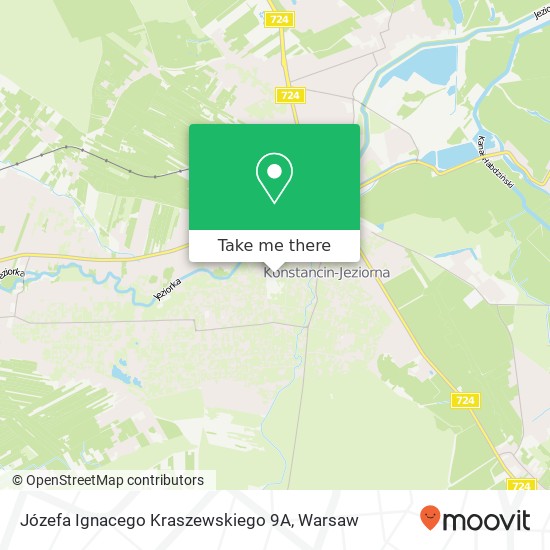 Józefa Ignacego Kraszewskiego 9A map