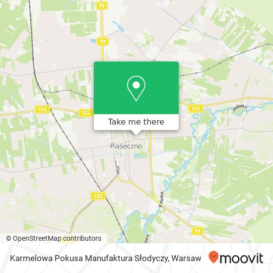 Karmelowa Pokusa Manufaktura Słodyczy, ulica Krolewskie Lipy 05-500 Piaseczno map