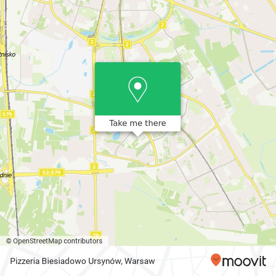 Pizzeria Biesiadowo Ursynów, ulica Wilhelma Roentgena 02-781 Warszawa map