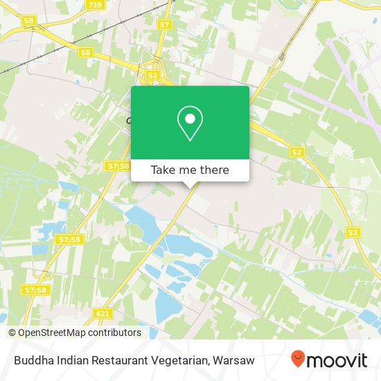 Buddha Indian Restaurant Vegetarian, aleja Krakowska 37 05-090 Raszyn map