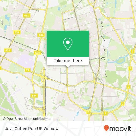 Java Coffee Pop-UP, 02-652 Warszawa map