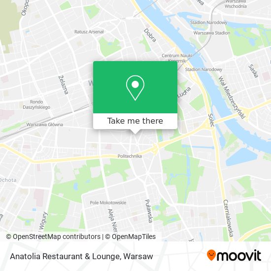 Anatolia Restaurant & Lounge map