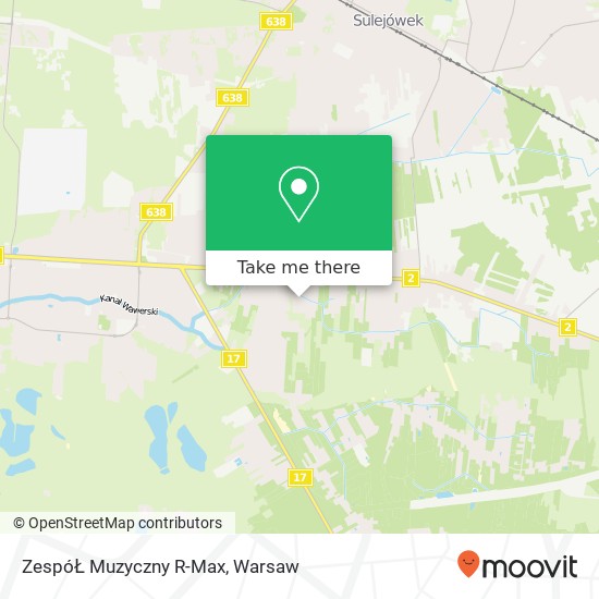 ZespóŁ Muzyczny R-Max, ulica Swierkowa 05-077 Wiazowna map