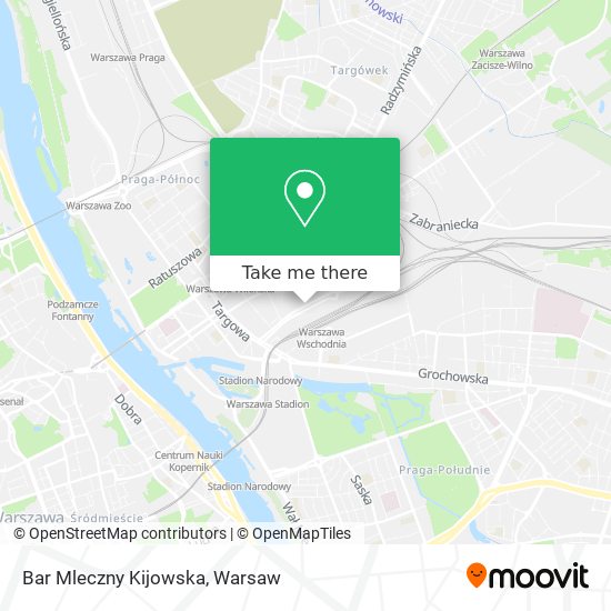 Bar Mleczny Kijowska map