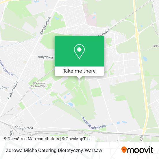 Zdrowa Micha Catering Dietetyczny map