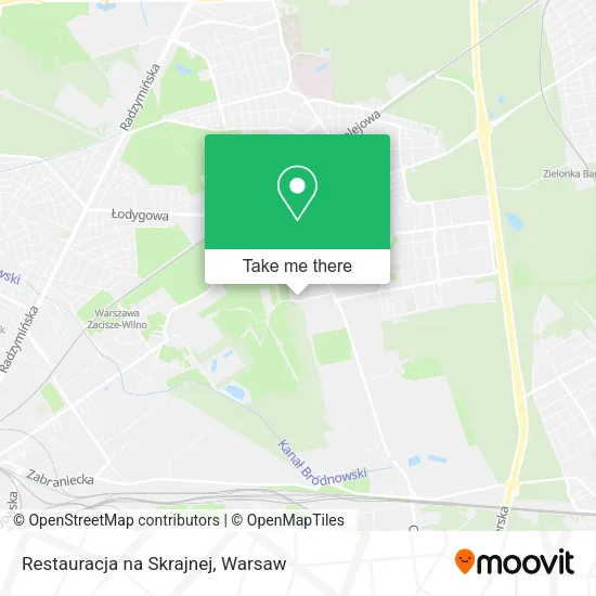 Карта Restauracja na Skrajnej