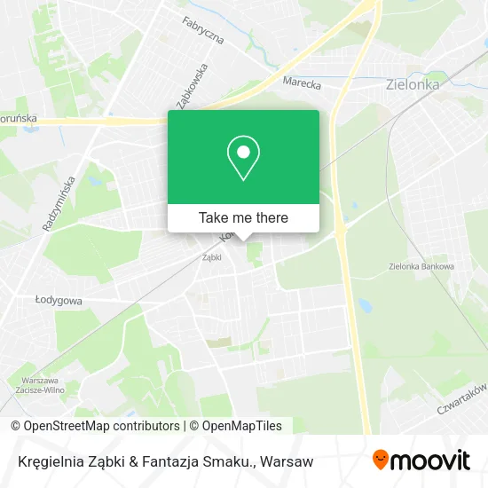 Kręgielnia Ząbki & Fantazja Smaku. map