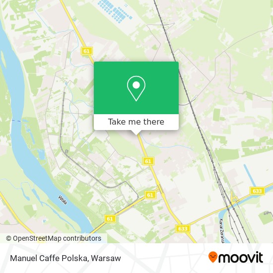 Manuel Caffe Polska map