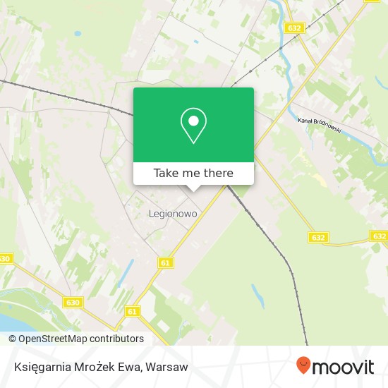 Księgarnia Mrożek Ewa map