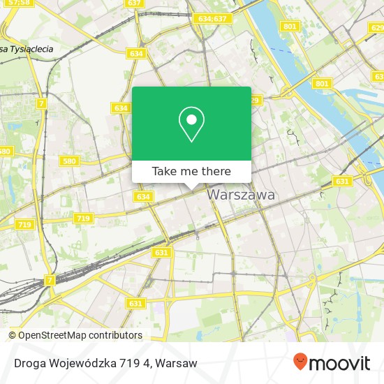 Droga Wojewódzka 719 4 map