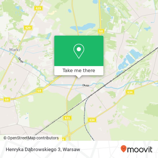 Henryka Dąbrowskiego 3 map