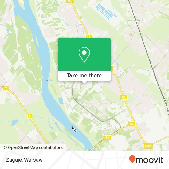 Zagaje map