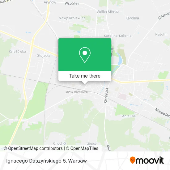 Ignacego Daszyńskiego 5 map