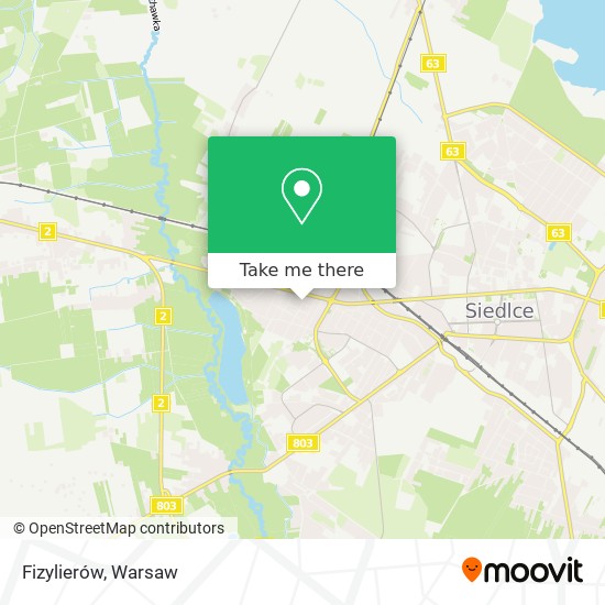 Fizylierów map