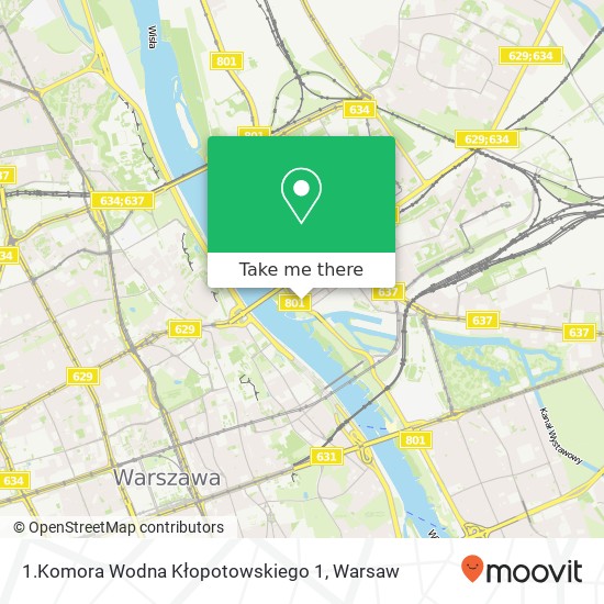 1.Komora Wodna Kłopotowskiego 1 map