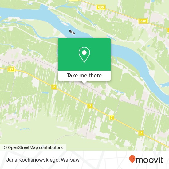 Jana Kochanowskiego map