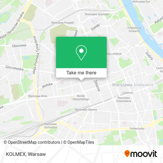 KOLMEX map