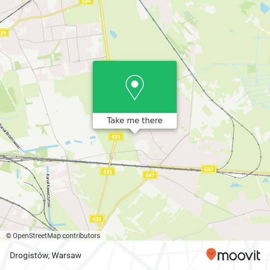 Drogistów map