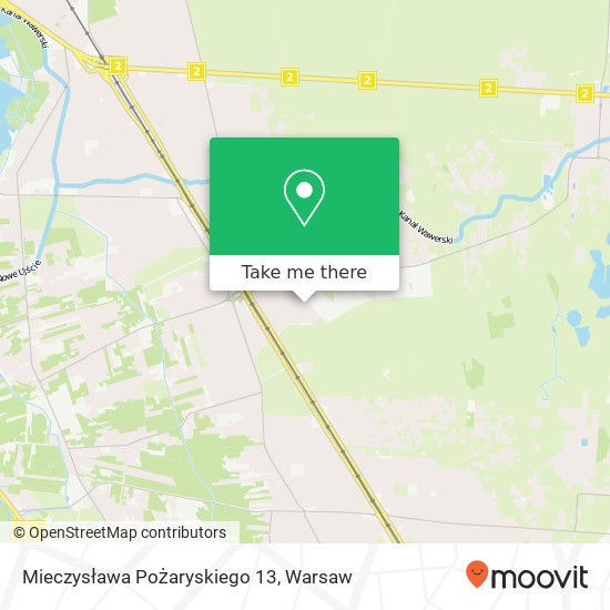 Mieczysława Pożaryskiego 13 map