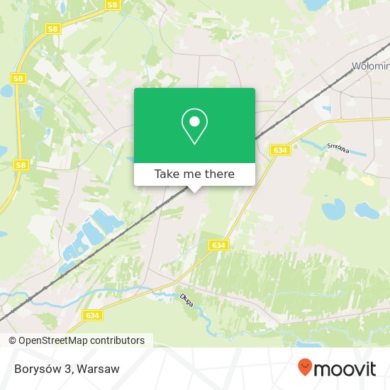 Borysów 3 map