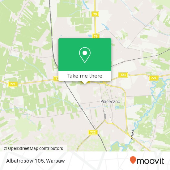 Albatrosów 105 map