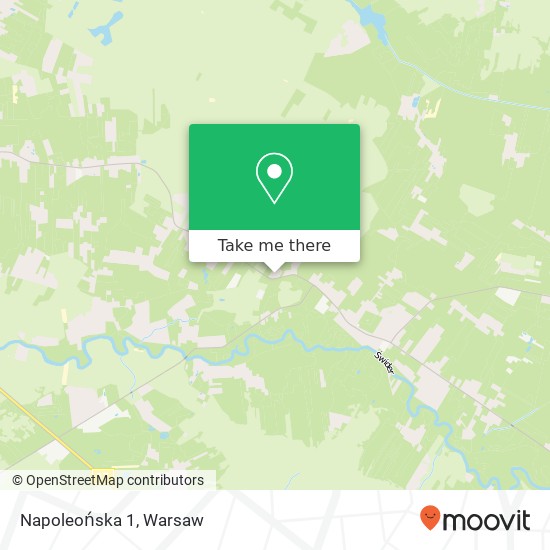 Napoleońska 1 map