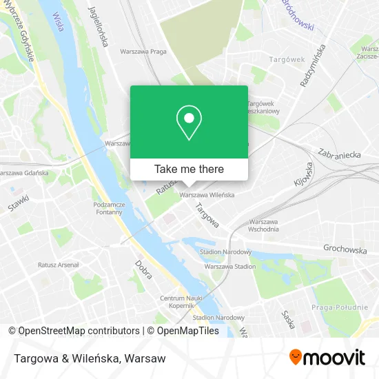 Targowa & Wileńska map